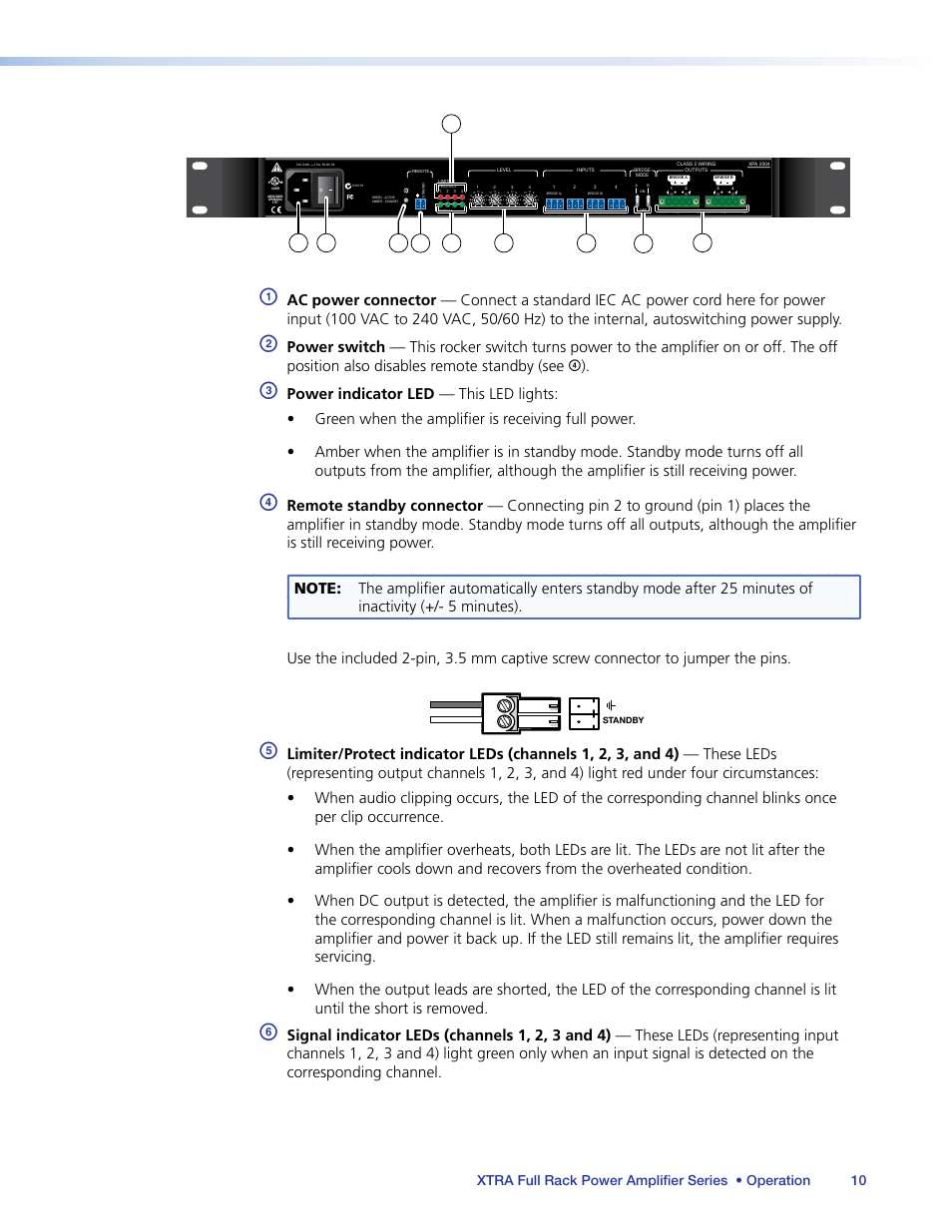 Extron Electronics XTRA Full Rack Series User Guide User Manual | Page 15 / 33