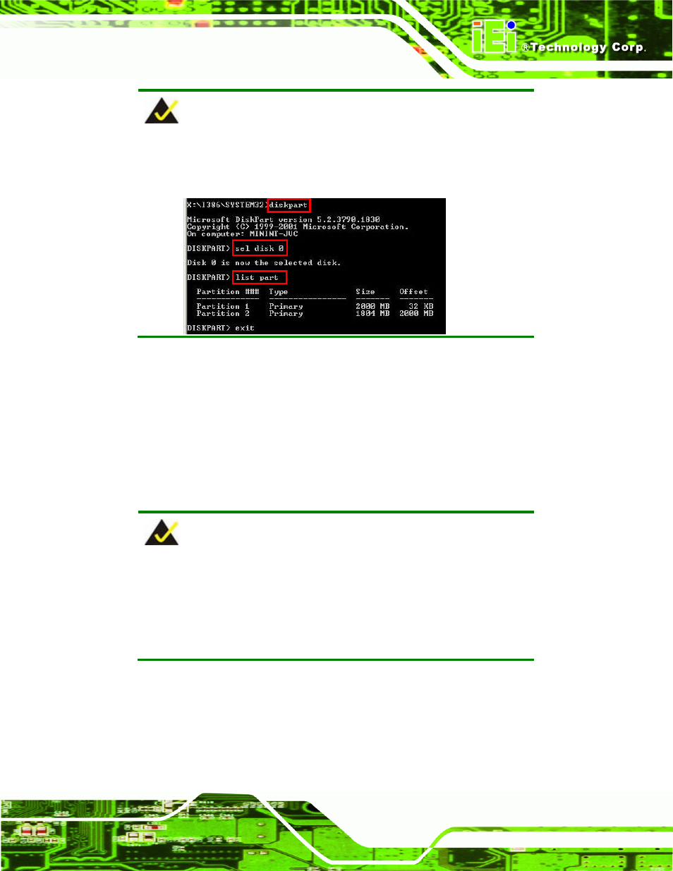 IEI Integration SPCIE-C2060 v1.01 User Manual | Page 154 / 200