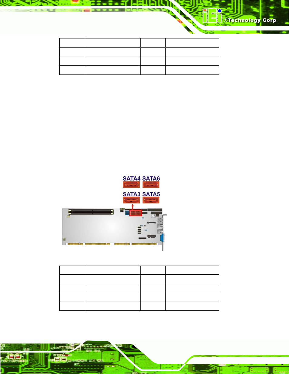 15 sata 3gb/s drive connector | IEI Integration SPCIE-C2060 v1.01 User Manual | Page 46 / 200