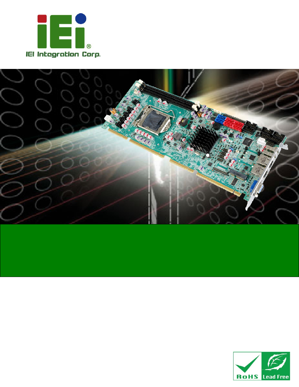 IEI Integration SPCIE-C2060 v2.12 User Manual | 212 pages