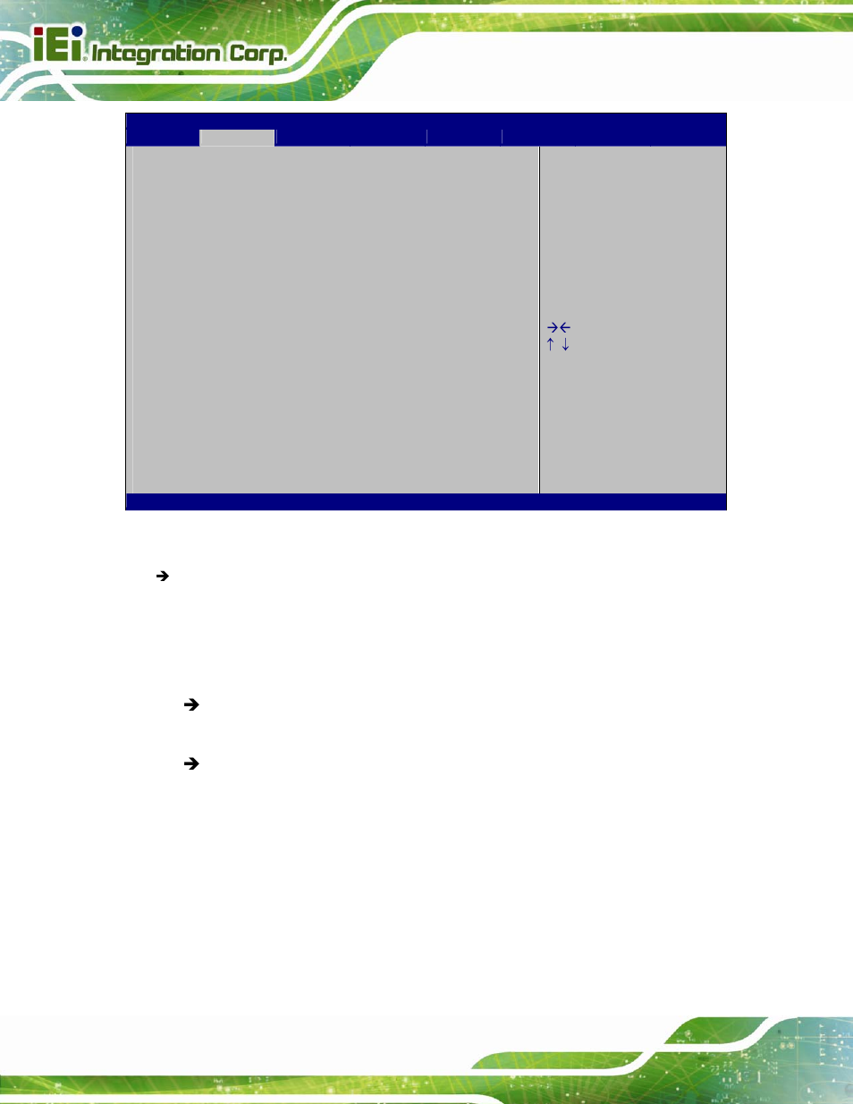 Bios menu 6: cpu configuration | IEI Integration SPCIE-C2060 v2.12 User Manual | Page 88 / 212