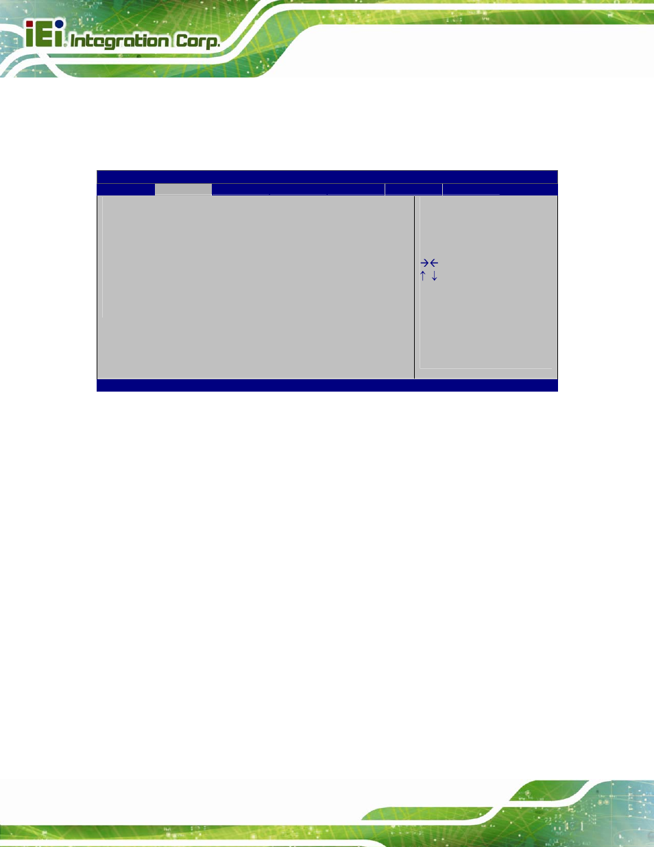 6 intel txt(lt) configuration, Bios menu 8: intel txt(lt) configuration | IEI Integration SPCIE-C2060 v2.12 User Manual | Page 90 / 212