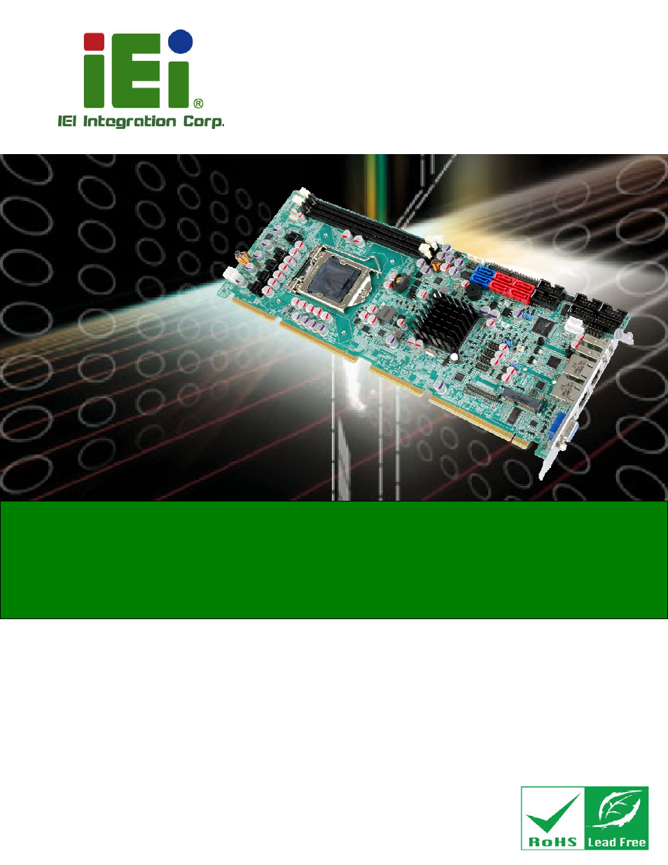 IEI Integration SPCIE-C2160 User Manual | 204 pages