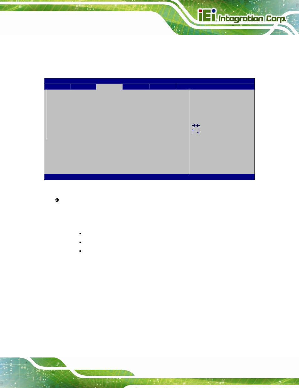 1 pci express configuration, Bios menu 27: pci express configuration | IEI Integration SPCIE-C2160 User Manual | Page 113 / 204