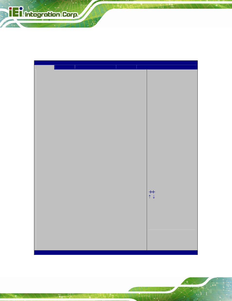 2 main, Bios menu 1: main | IEI Integration SPCIE-C2160 User Manual | Page 82 / 204