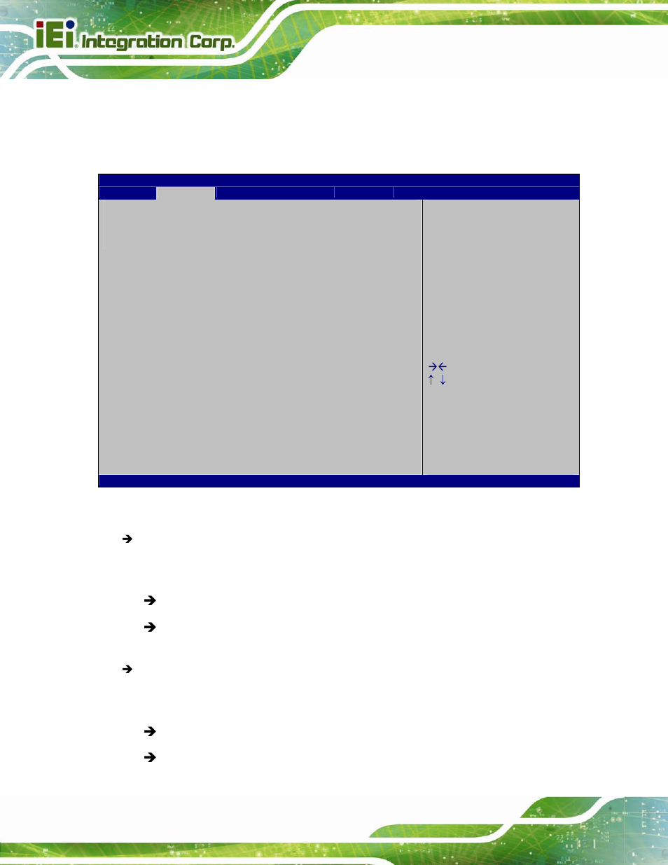7 amt configuration, Bios menu 9: amt configuration | IEI Integration SPCIE-C2260-i2 User Manual | Page 101 / 217