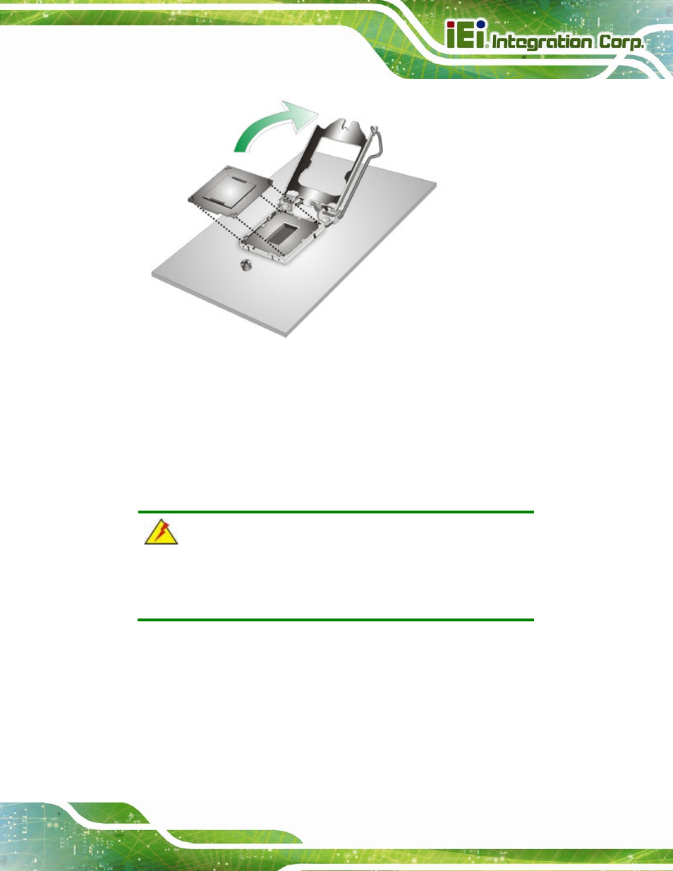 Figure 4-2: remove protective cover | IEI Integration SPCIE-C2260-i2 User Manual | Page 66 / 217