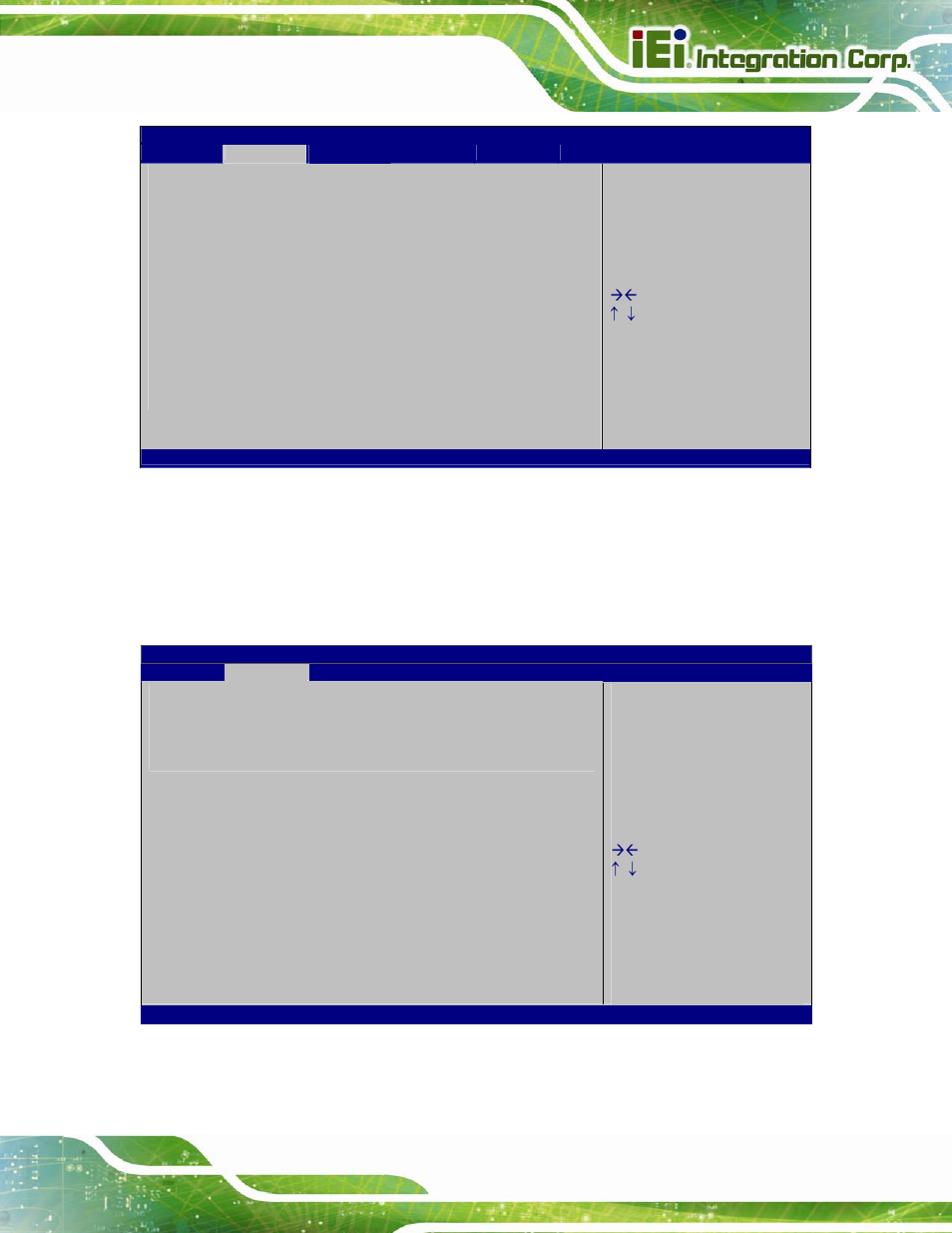 1 acpi settings, Bios menu 2: advanced, Bios menu 3: acpi configuration | IEI Integration SPCIE-C2260-i2 User Manual | Page 94 / 217