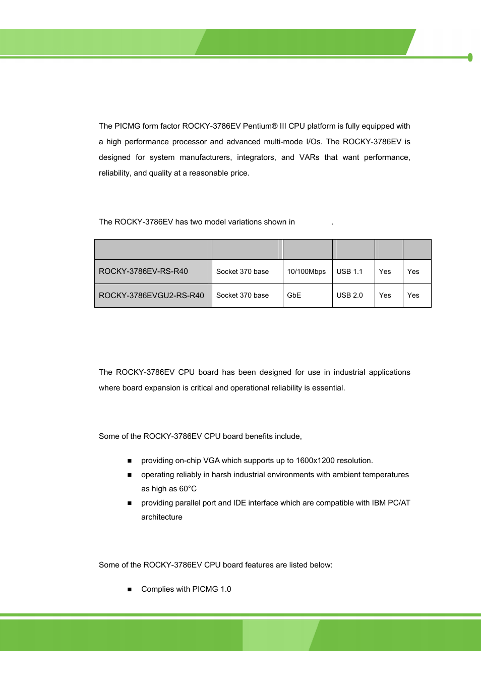 IEI Integration ROCKY-3786 v4.0 User Manual | Page 16 / 175