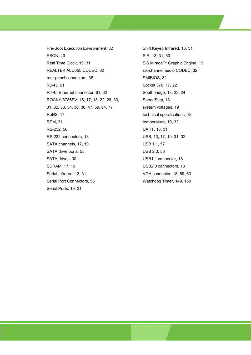 IEI Integration ROCKY-3786 v4.0 User Manual | Page 175 / 175