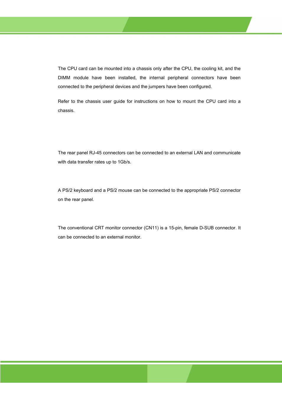 4 chassis installation, 5 rear panel connectors | IEI Integration ROCKY-3786 v4.0 User Manual | Page 83 / 175