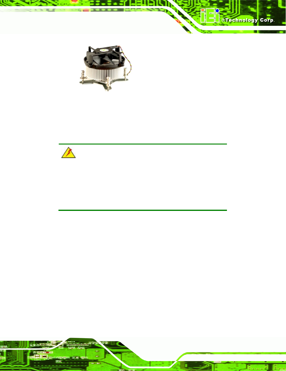 Figure 5-5: iei cf-520 cooling kit | IEI Integration PCIE-Q350 v1.12 User Manual | Page 108 / 250