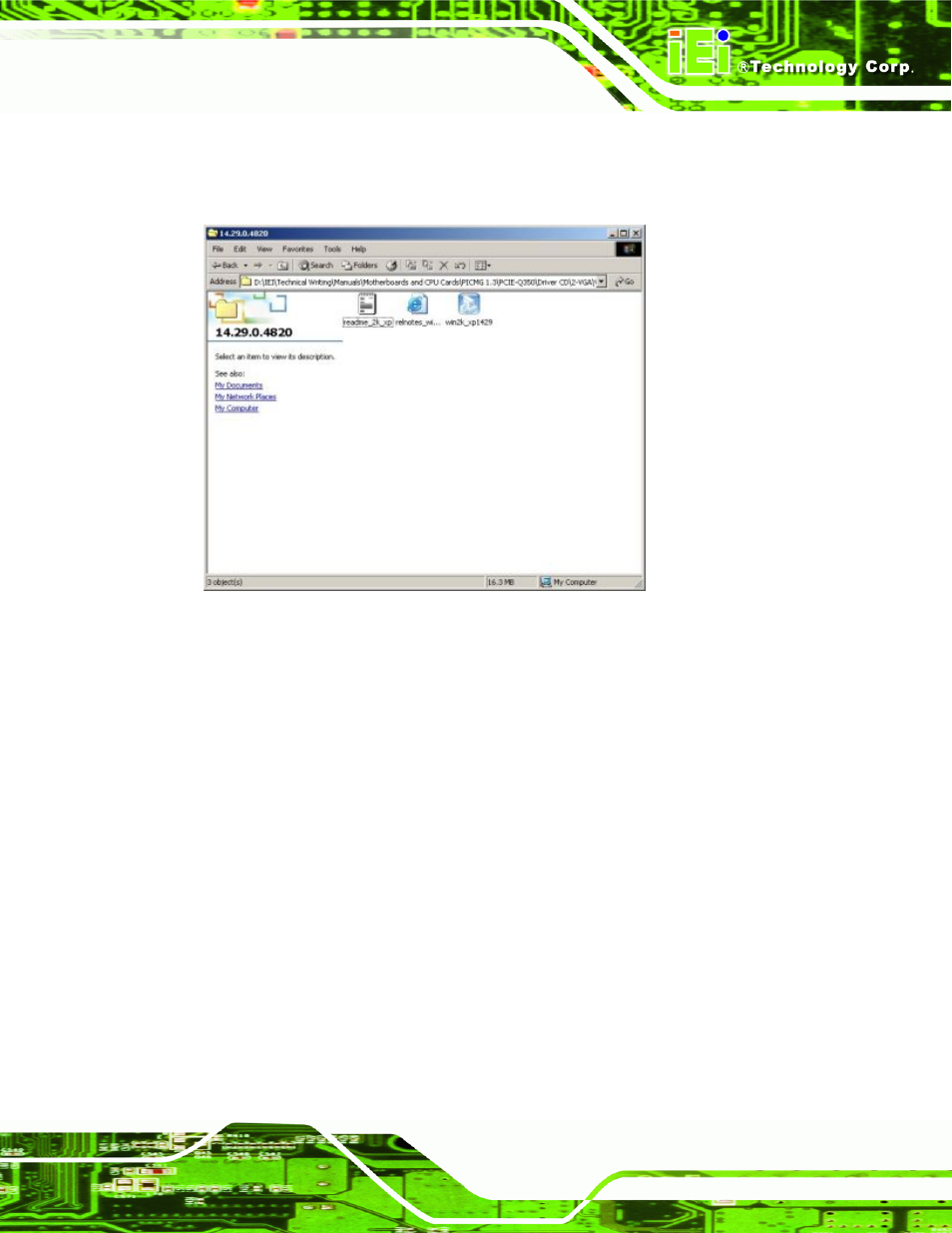 Figure 7-12: intel® vga driver setup icon | IEI Integration PCIE-Q350 v1.12 User Manual | Page 184 / 250