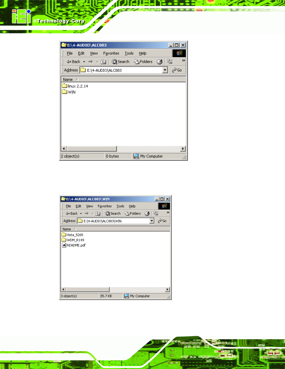 Figure 7-43: select the os, Figure 7-44: select the os version | IEI Integration PCIE-Q350 v1.12 User Manual | Page 205 / 250