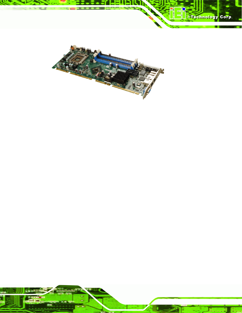 1 overview, Verview, Figure 1-1: pcie-q350 picmg 1.3 cpu card | IEI Integration PCIE-Q350 v1.12 User Manual | Page 24 / 250