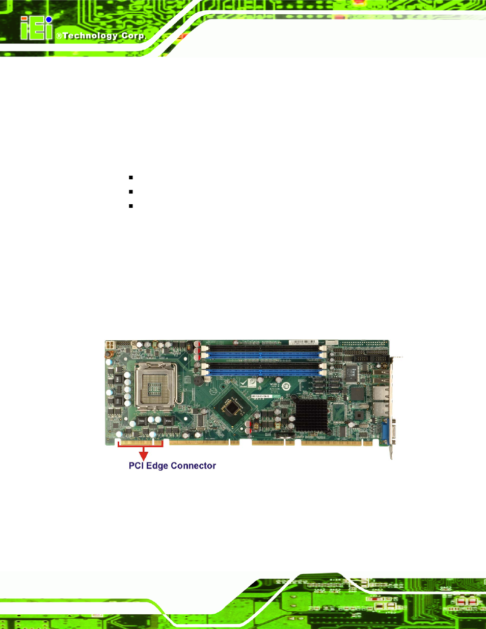 3 pci interface edge connector, Figure 2-17: pci arbiter, Figure 2-18: pci edge connector connection | IEI Integration PCIE-Q350 v1.12 User Manual | Page 55 / 250