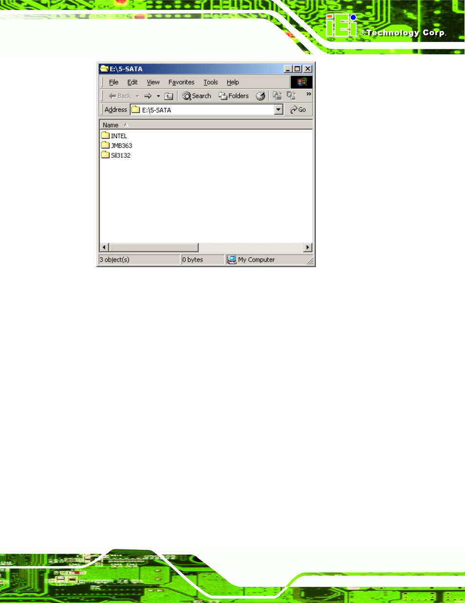 Figure 7-52: sata raid driver installation program | IEI Integration PCIE-Q350 v1.20 User Manual | Page 210 / 250