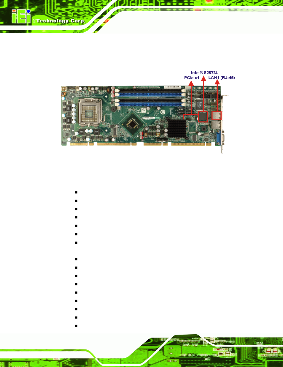 Figure 2-16: intel® 82573l pcie gbe controller | IEI Integration PCIE-Q350 v1.20 User Manual | Page 53 / 250