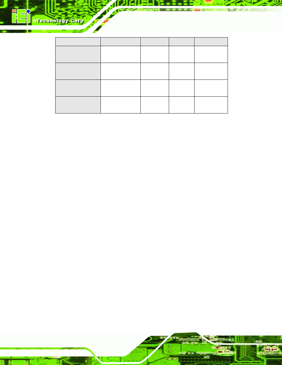 Table 2-5: compatible iei chassis | IEI Integration PCIE-Q350 v1.20 User Manual | Page 65 / 250