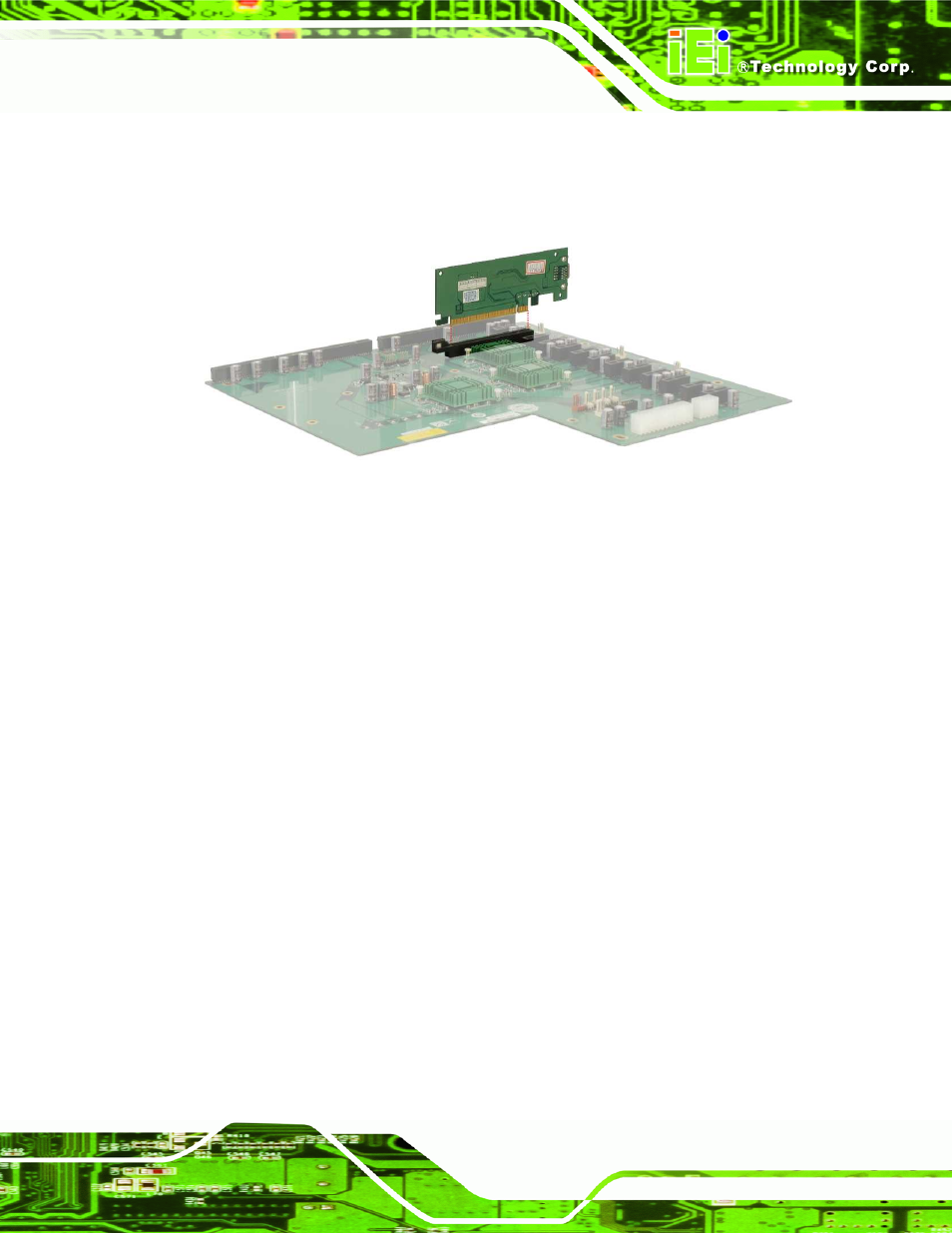 Figure 5-16: pcie x16 installation | IEI Integration PCIE-Q350 v1.30 User Manual | Page 107 / 213