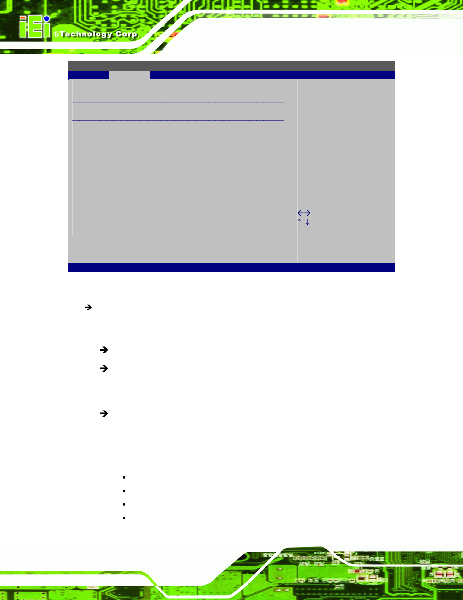 Menu 7: hardware health configuration | IEI Integration PCIE-Q350 v1.30 User Manual | Page 126 / 213