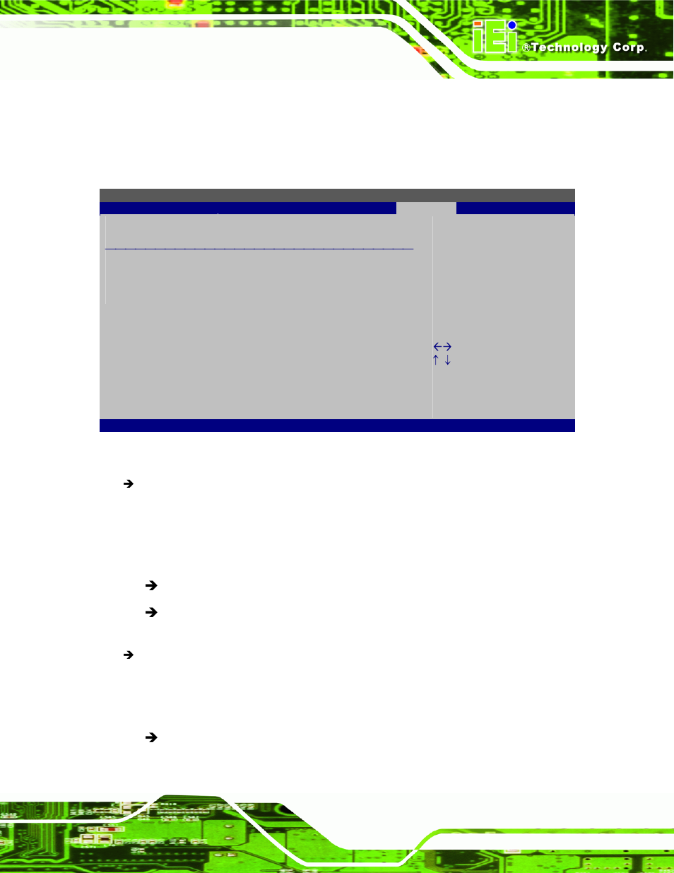 2 south bridge configuration, Menu 22: south bridge configuration, South bridge configuration menu | South bridge configuration menu) o | IEI Integration PCIE-Q350 v1.30 User Manual | Page 149 / 213