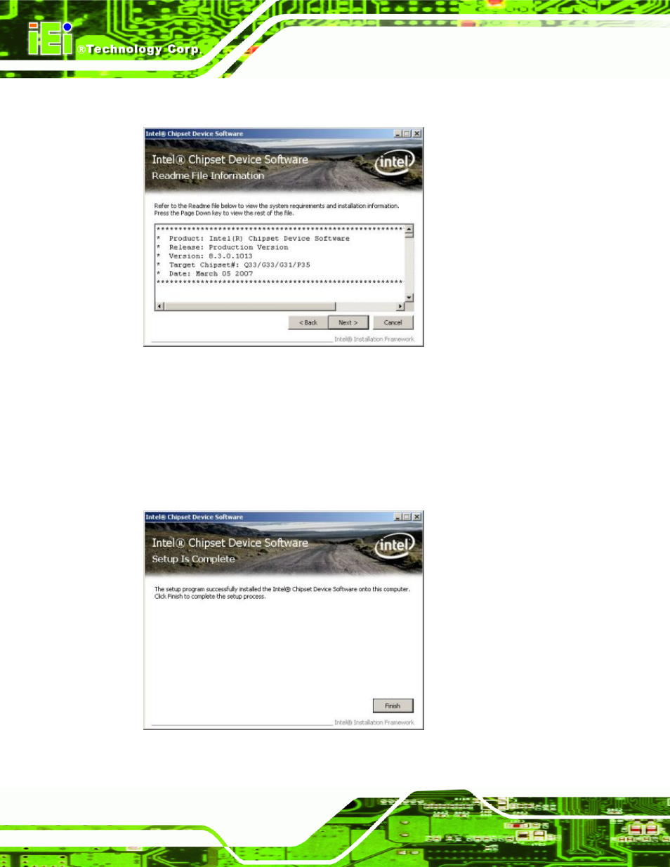 Figure 7-8: readme file | IEI Integration PCIE-Q350 v1.30 User Manual | Page 158 / 213