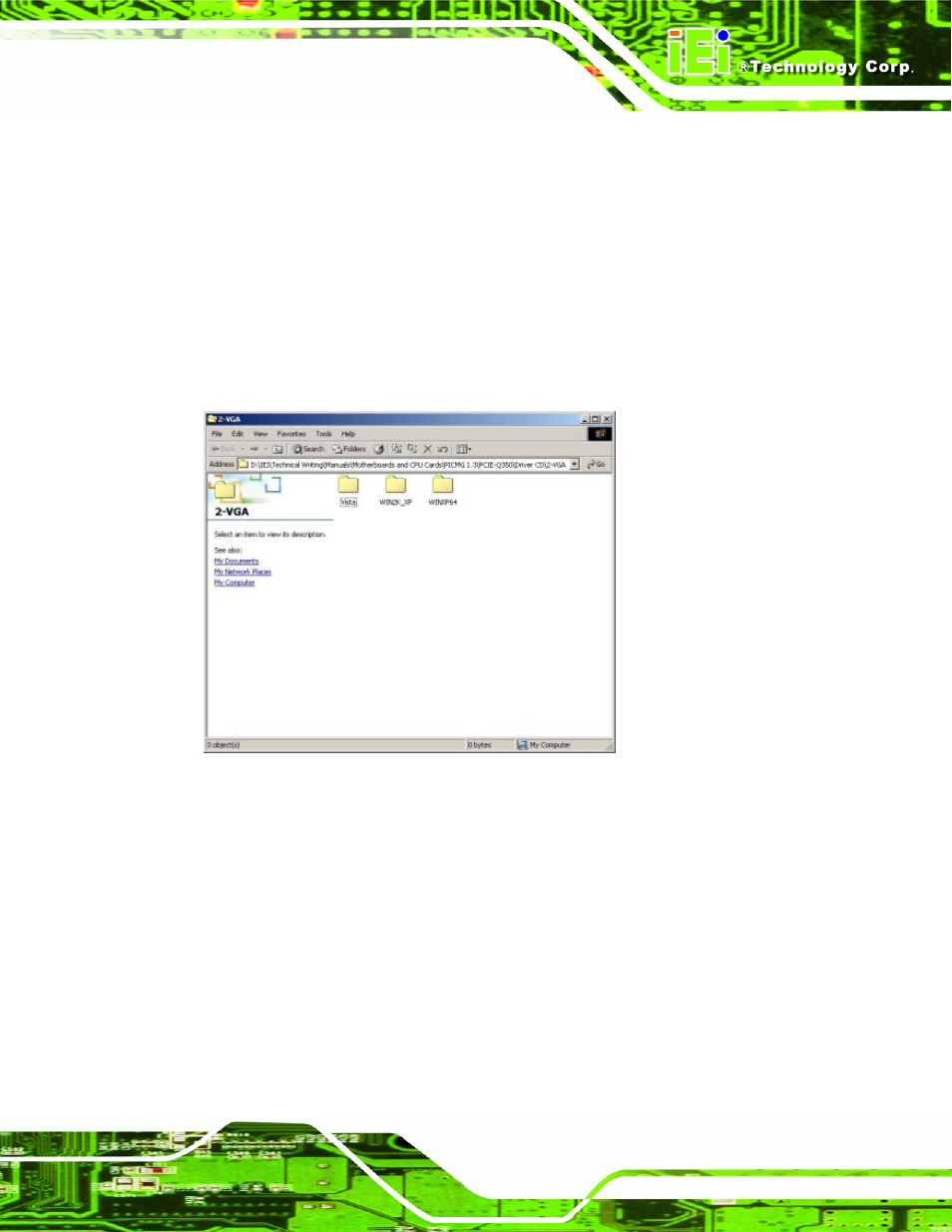 4 intel® graphics media accelerator driver, Ntel, Raphics | Edia, Ccelerator, River, Figure 7-10: select the operating system | IEI Integration PCIE-Q350 v1.30 User Manual | Page 159 / 213
