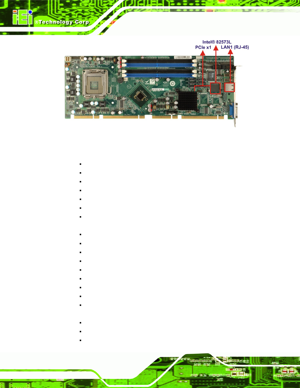 Figure 2-15: intel® 82573l pcie gbe controller | IEI Integration PCIE-Q350 v1.30 User Manual | Page 48 / 213