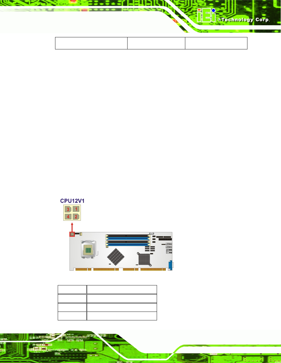 2 internal peripheral connectors, 1 atx power connector, Nternal | Eripheral, Onnectors, Figure 4-2: atx power connector location, Table 4-2: rear panel connectors | IEI Integration PCIE-Q350 v1.30 User Manual | Page 67 / 213