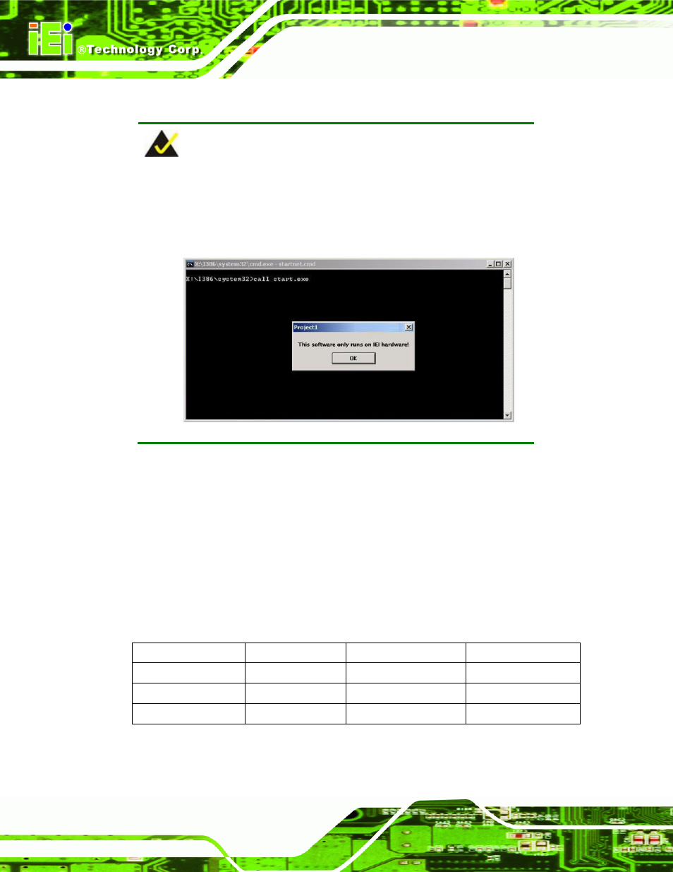 C.1.1 system requirement | IEI Integration PCIE-Q57A User Manual | Page 122 / 159