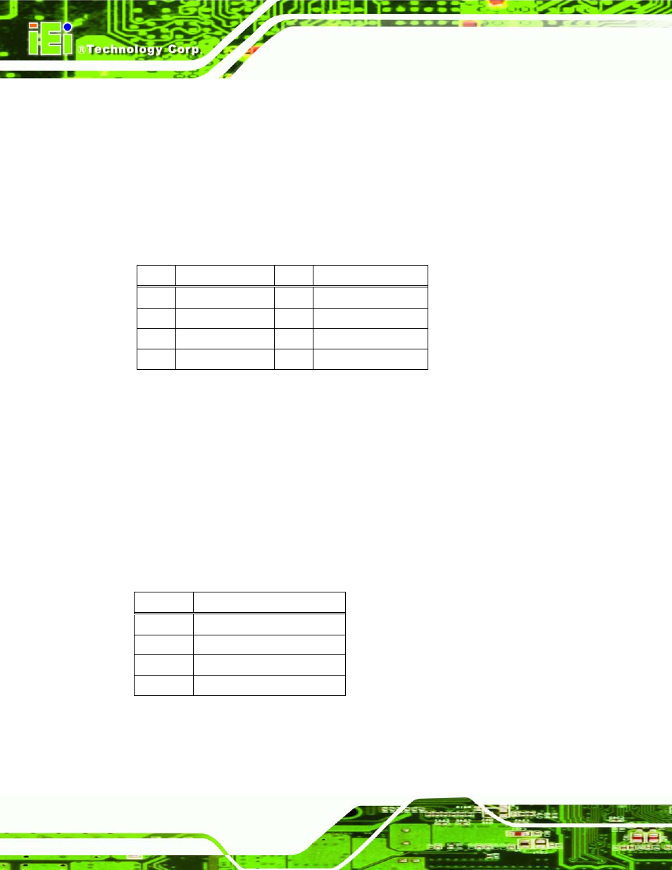 1 lan connector, 2 usb connector, Table 3-18: lan pinouts | Table 3-19: usb port pinouts | IEI Integration PCIE-G41A2 User Manual | Page 44 / 151