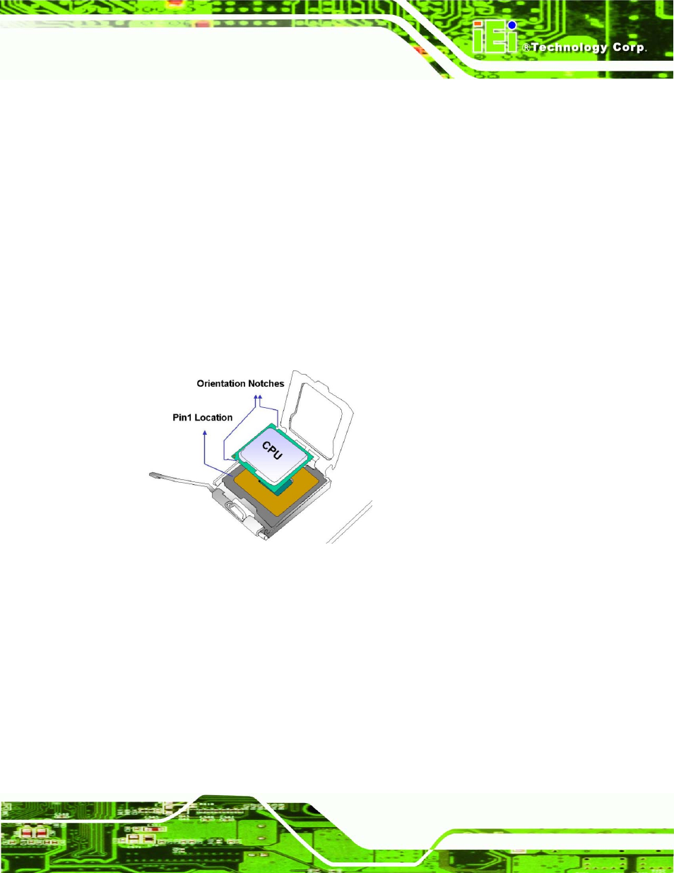 Figure 4-4: insert the socket lga775 cpu | IEI Integration PCIE-G41A2 User Manual | Page 51 / 151