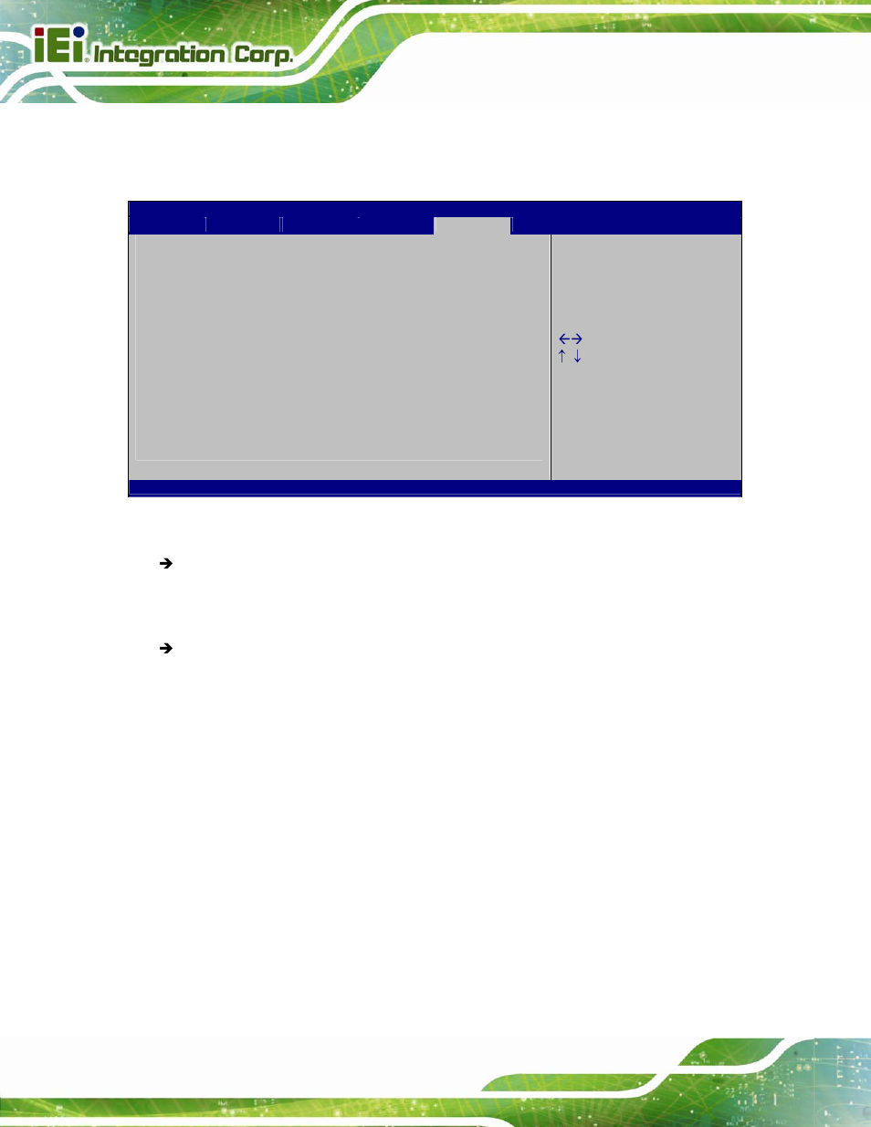 6 security, Ecurity, Bios menu 23: security | IEI Integration PCIE-Q670 v1.03 User Manual | Page 115 / 206