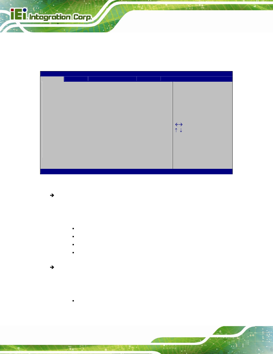 2 main, Bios menu 1: main | IEI Integration PCIE-Q670 v1.03 User Manual | Page 83 / 206