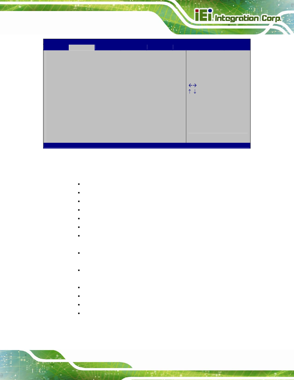 Bios menu 6: cpu configuration | IEI Integration PCIE-Q670 v1.03 User Manual | Page 88 / 206