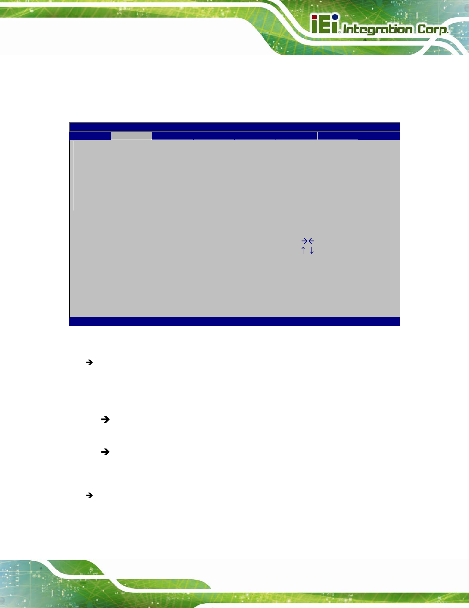 3 integrated graphics, Bios menu 21: integrated graphics | IEI Integration PCIE-H610 User Manual | Page 104 / 181