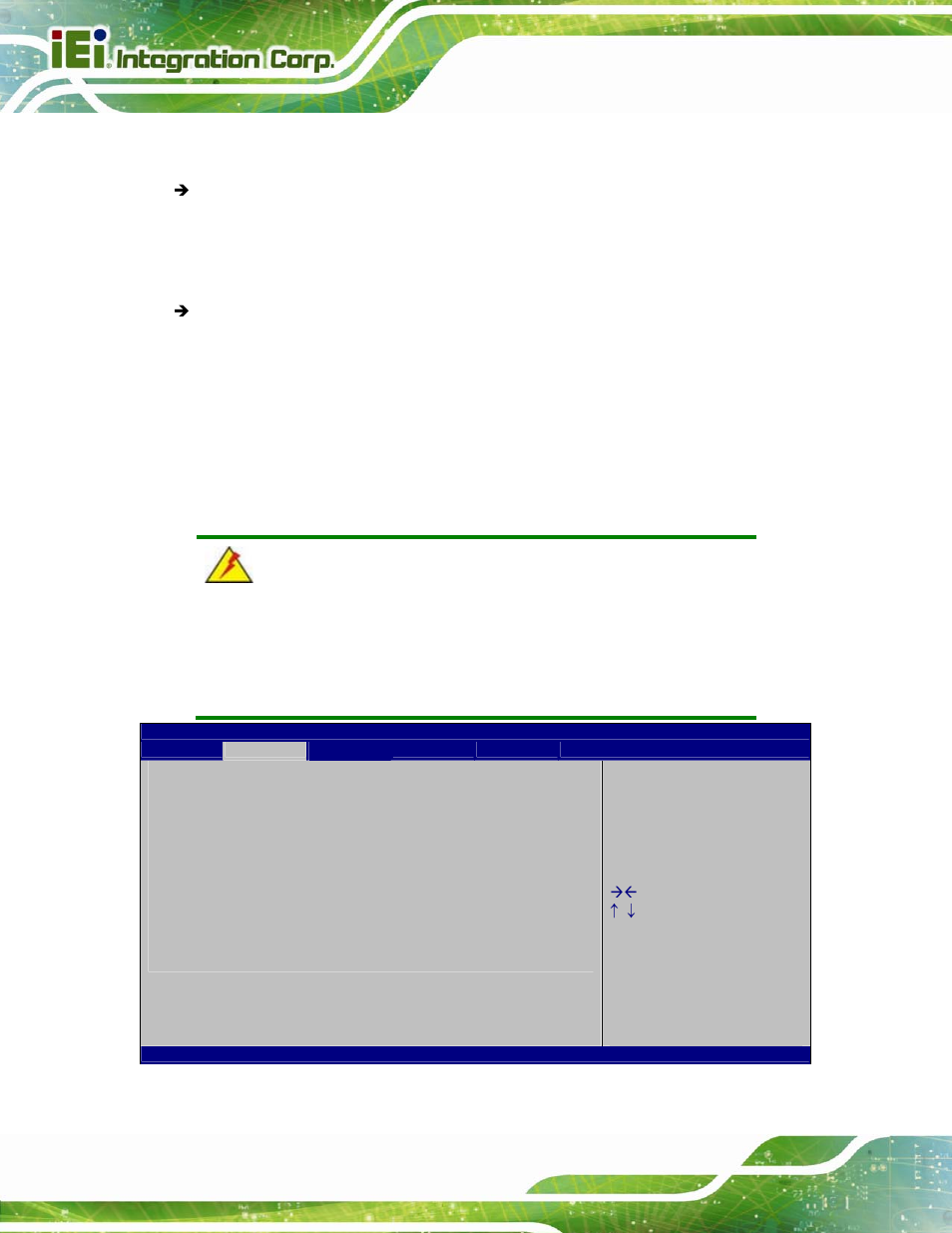 3 advanced, Dvanced, Bios menu 2: advanced | IEI Integration PCIE-H610 User Manual | Page 77 / 181