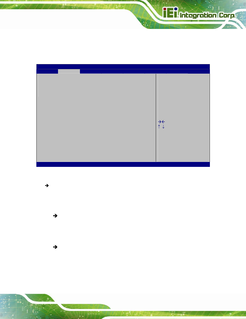 1 acpi settings, Bios menu 3: acpi configuration | IEI Integration PCIE-H610 User Manual | Page 78 / 181