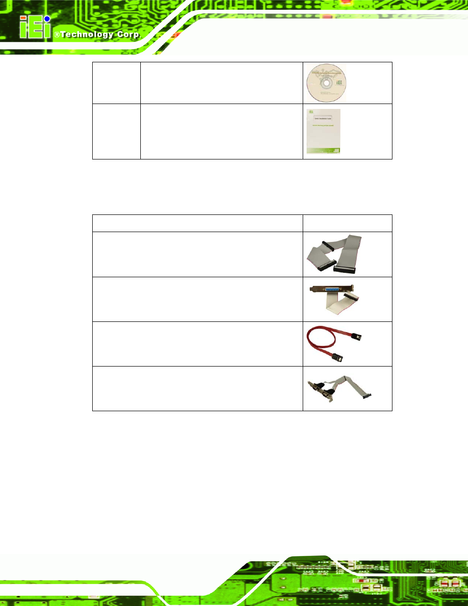 1 optional items | IEI Integration IOWA-LX-600 User Manual | Page 26 / 159