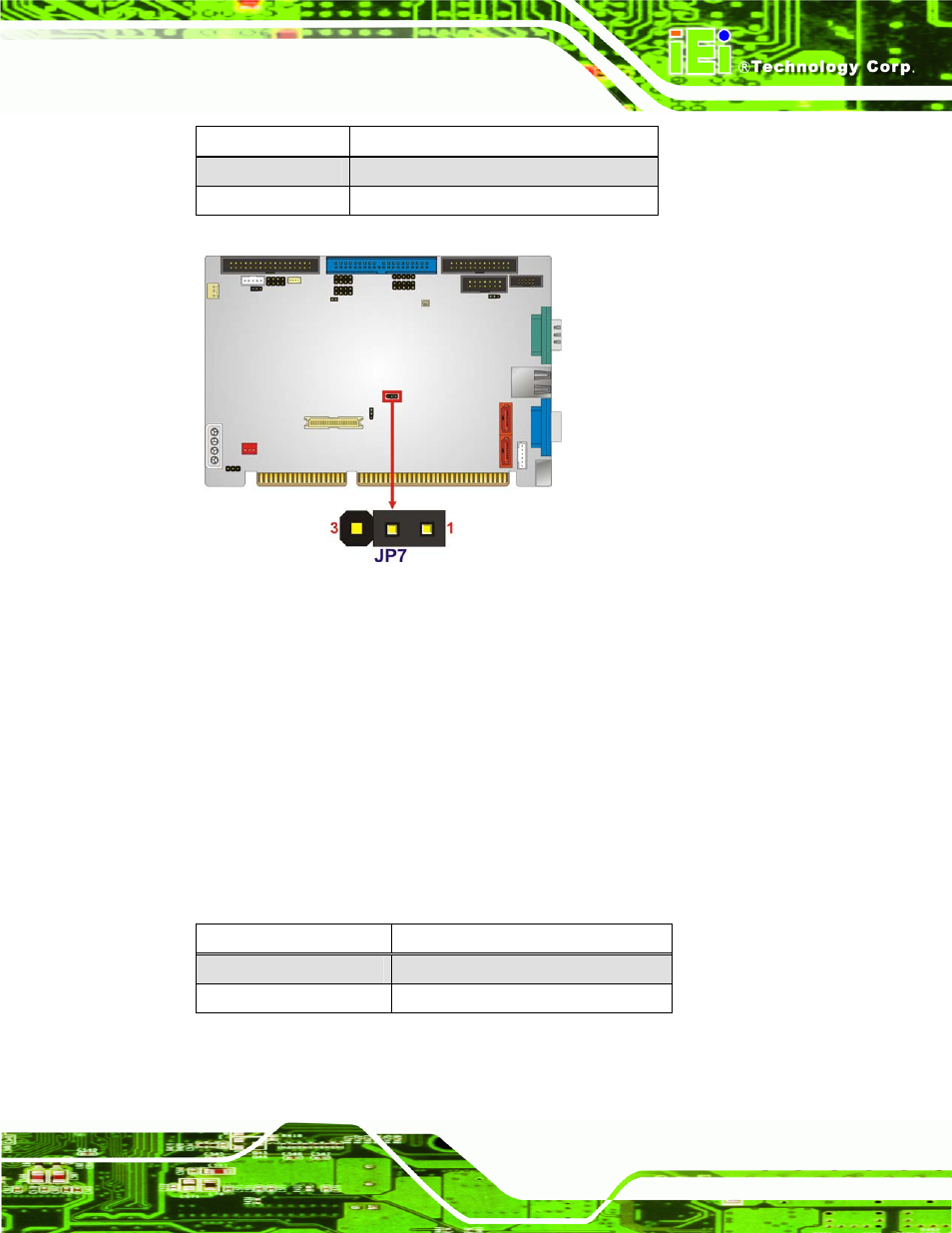 3 com 3 function select, Figure 4-5: compactflash® setup jumper location, Table 4-3: compactflash® setup jumper settings | Table 4-4: com 3 function select jumper settings | IEI Integration IOWA-LX-600 User Manual | Page 63 / 159