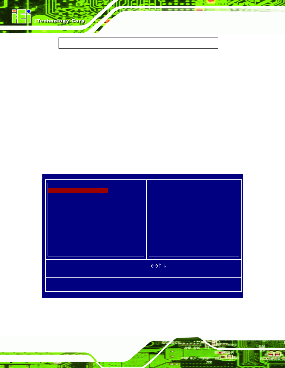 3 getting help, 4 unable to reboot after configuration changes, 5 main bios menu | Table 5-1: bios navigation keys, Bios menu 1: award bios setup utility | IEI Integration IOWA-LX-600 User Manual | Page 78 / 159