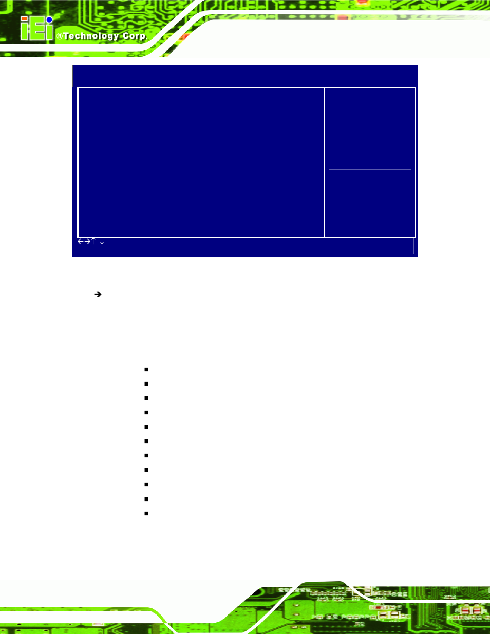 Bios menu 6: flat panel configuration | IEI Integration IOWA-LX-600 User Manual | Page 96 / 159