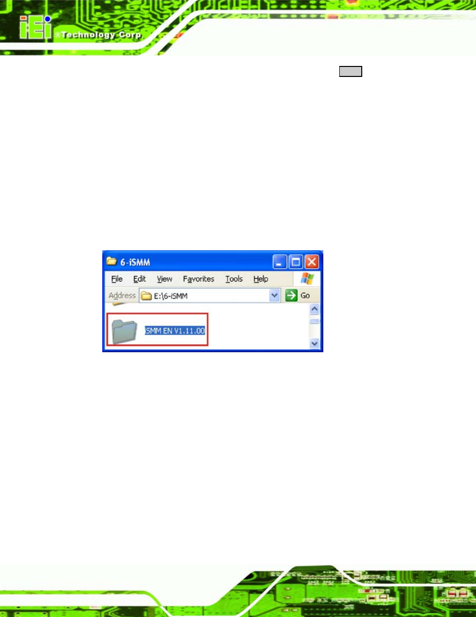 7 ismm installation, Nstallation, Figure 7-29: ismm directory | IEI Integration PCISA-945GSE v1.01 User Manual | Page 178 / 207