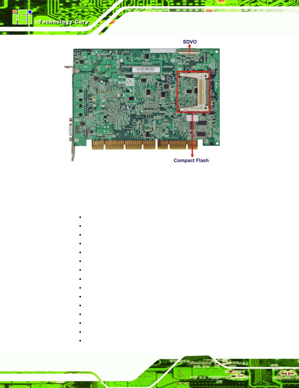 3 peripheral connectors and jumpers, Eripheral, Onnectors and | Umpers, Figure 1-3: pcisa-945gse overview (rear) | IEI Integration PCISA-945GSE v1.01 User Manual | Page 22 / 207