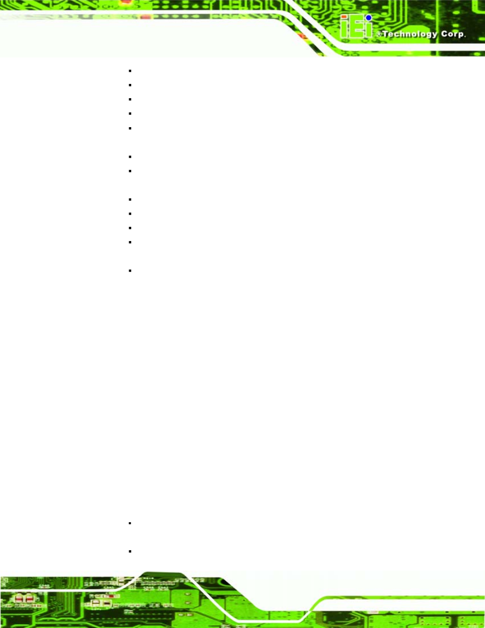 3 front side bus (fsb), 4 intel® 945gse northbridge chip, 1 ddr2 controller | Ntel, 945gse, Orthbridge | IEI Integration PCISA-945GSE v1.01 User Manual | Page 31 / 207