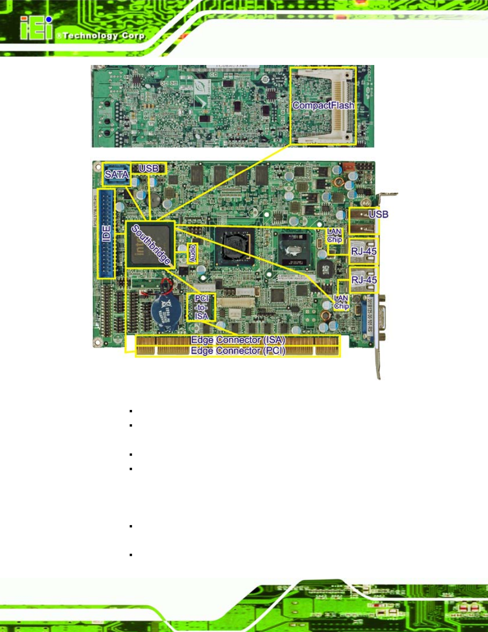 Figure 2-5: intel® ich7m southbridge connections | IEI Integration PCISA-945GSE v1.01 User Manual | Page 34 / 207