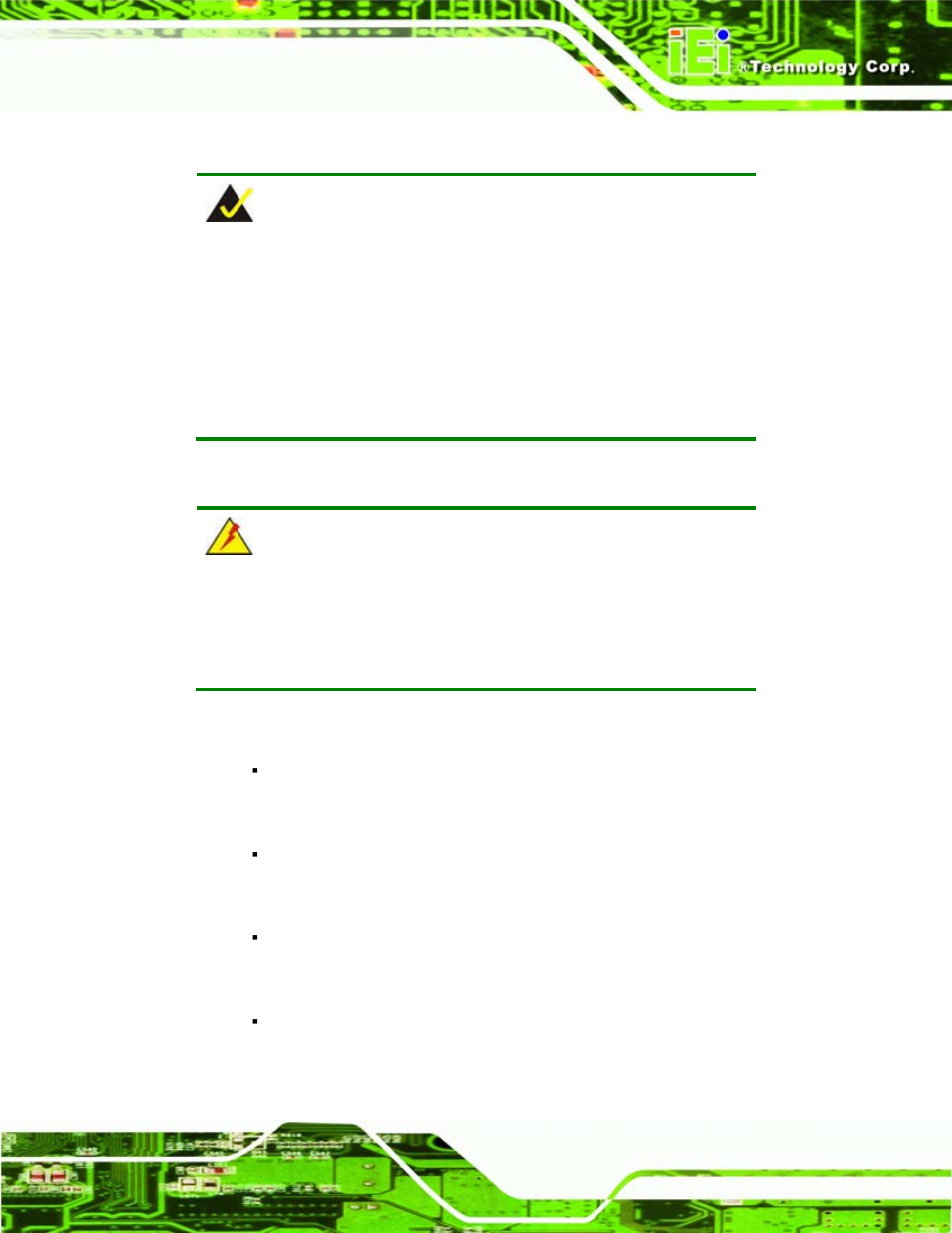 2 installation considerations, 1 installation notices, Nstallation | Onsiderations | IEI Integration PCISA-945GSE v1.01 User Manual | Page 81 / 207