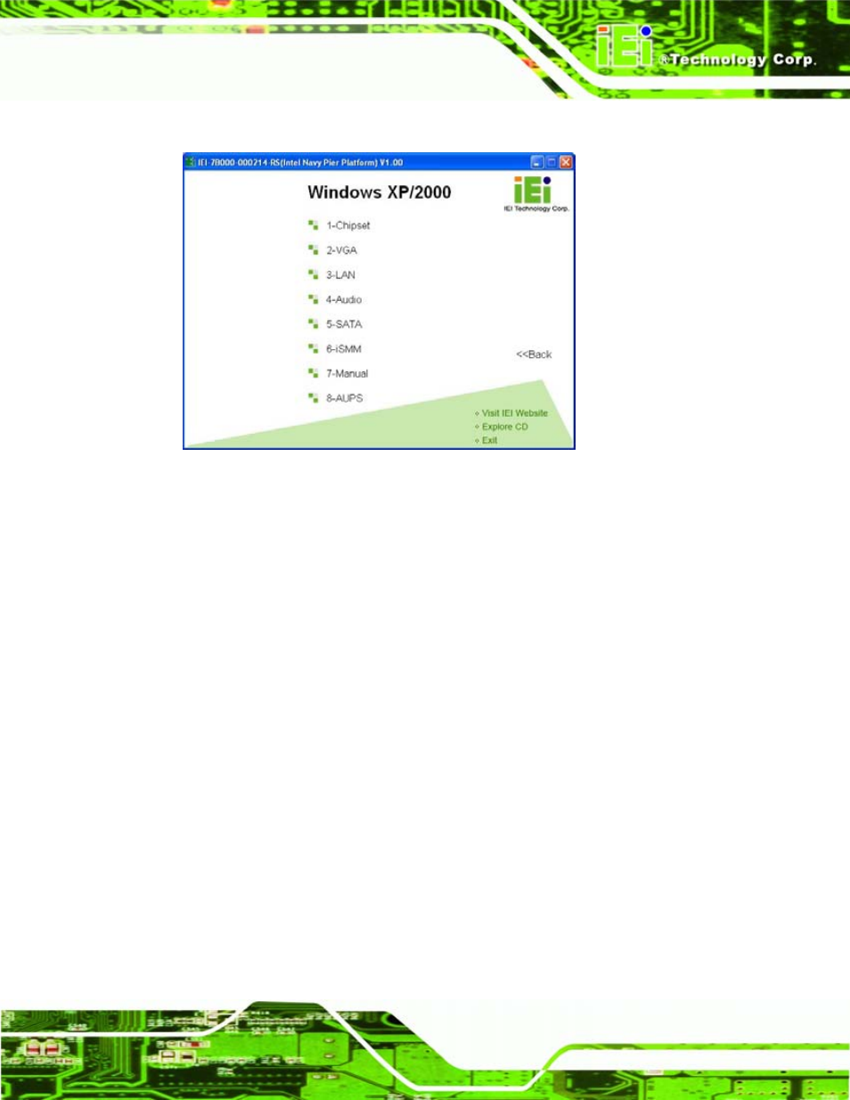 3 chipset driver installation, Hipset, River | Nstallation, Figure 6-3: drivers | IEI Integration PCISA-945GSE v1.10 User Manual | Page 145 / 190