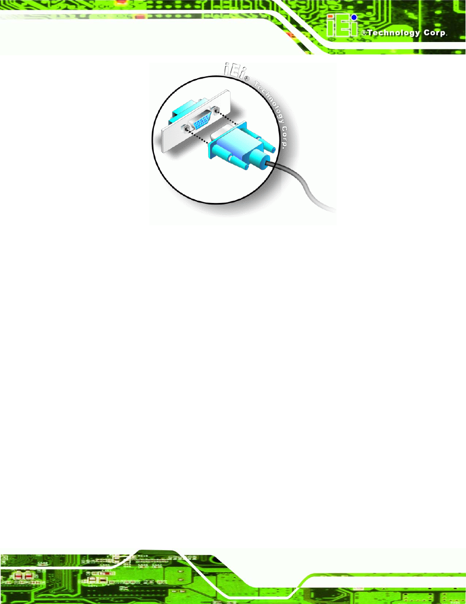 3 usb device connection (single connector), Figure 5-19: vga connector | IEI Integration PCISA-9652 v1.00 User Manual | Page 119 / 232